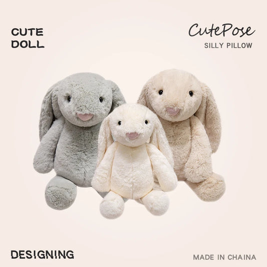 Lapin en peluche Kawaii